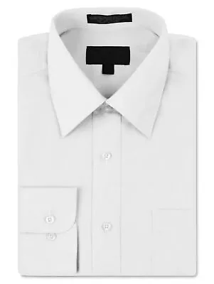 Men's Classic Fit Long Sleeve Wrinkle Resistant Button Down Premium Dress Shirt • $26.20