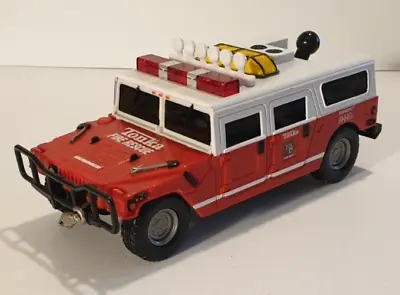 TONKA FIRE RESCUE HUMMER Battery Powered 2005 Toy By Funrise With Lights Sirens. • $35.99