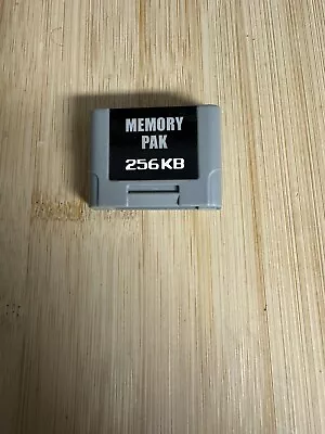 Tomee Memory Pak Memory Card 256KB Nintendo 64 (N64)  • $11