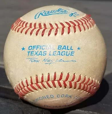 Official TEXAS LEAGUE El Paso Diablos Game Used Rawlings Baseball Minor League  • $9.98
