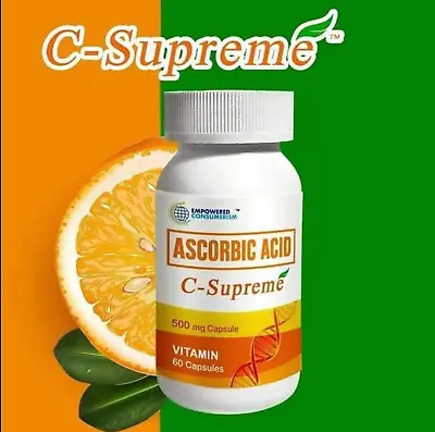 Boost Your Health With Ascorbic Acid C-Supreme 500 Mg Capsule:A Powerful Vitamin • $20.99