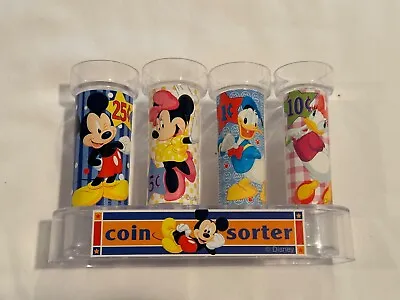 Disney Coin Sorter Bank Mickey Mouse Minnie Donald Duck & Daisy - Giftco Excel • $6.75