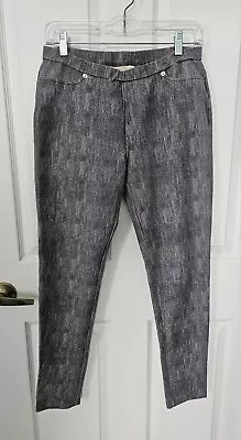 Michael Kors Stretch Leggings Pull On Gray Wash  Sz M EXC Condition  • $9.99