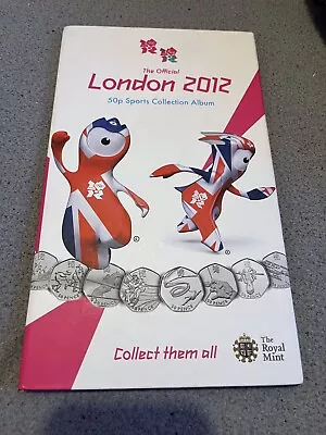 L@@k London 2012 Olympic 50p Coins Full Set • £110