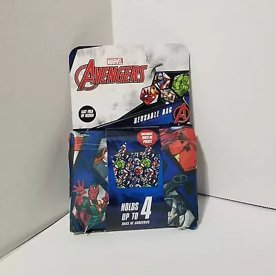 Marvel Avengers XL Reusable Bag - Easy Fold Up Design 23  X 16.5  **New** • $7.15