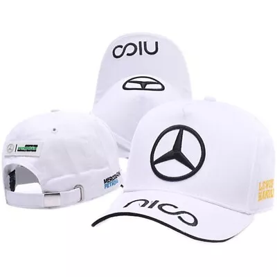 Mercedes AMG Petronas F1 Lewis Hamilton White Hat NICO • $29.99