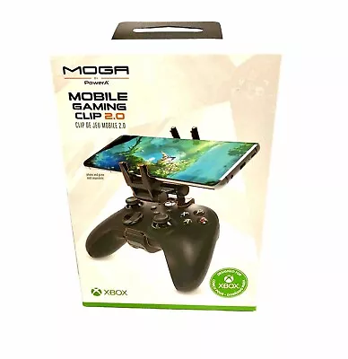 PowerA MOGA Mobile Gaming Clip 2.0 For Xbox Controllers - Black NIB • $14