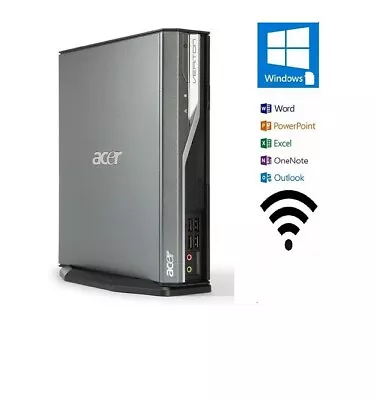 Acer Ultra Sff Veriton L670 Core2duo 3.0 Ghz320gb 3 Gb Wifidvdrw Win 7/xp • $156.86