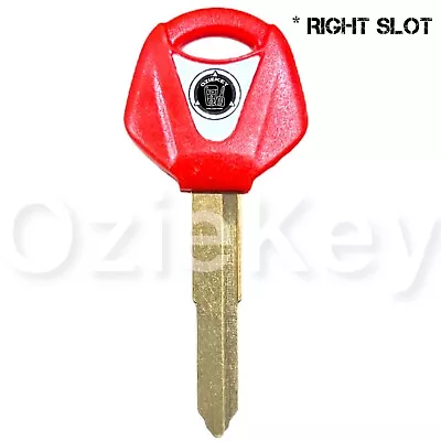 $8.94 • Buy Fit For Yamaha YZF R1 R6 XJR1200 XJR1300 FJR1300 SR400 XVS400Red Uncut Blank Key