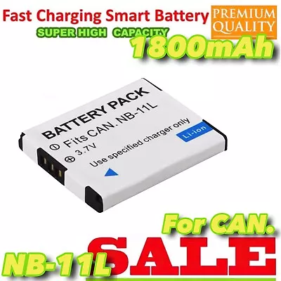 NB11L NB11LH NB-11L 11LH Battery For Canon Digital IXUS 175 180 185 190 IXUS132 • $15.77