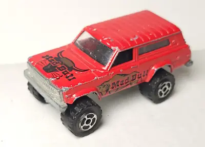 Majorette Loose Jeep Cherokee 4x4 Red Mad Bull • $12.35