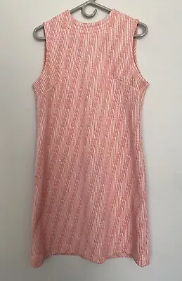 Vintage 1960s Shift Dress Pink L 14 1/2 • $29