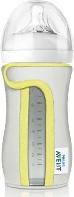 Philips AVENT Baby Glass Feeding Bottle Insulated Sleeve 240ml Durable • $22.45