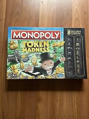 Monopoly Token Madness Includes 8 Golden Tokens. • $49.99