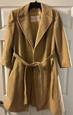 Vintage Women’s Coat~Robert Meshekoff Original~California~100% Camel Hair~Small • $64.99