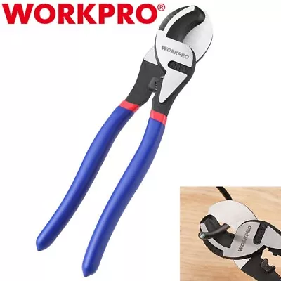 WORKPRO 9-1/4  High Leverage Cable Cutter Wire Cutter For Copper Wire Heavy Duty • $18.99