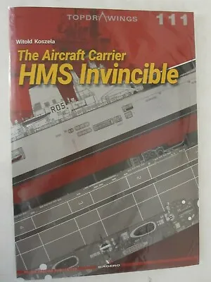 Kagero - The Aircraft Carrier HMS Invincible (Topdrawings 111) • $19.99