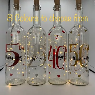 Wedding Anniversary Gifts For Couples Any Year 7th 25th 40th 50th 55th • £12.49