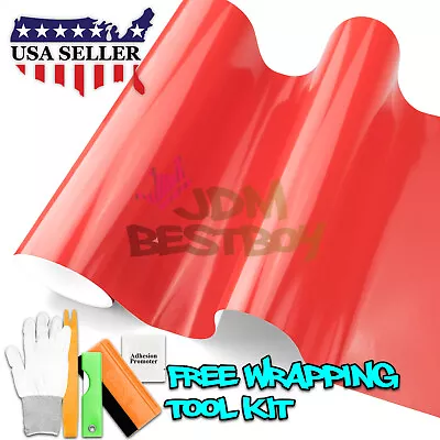 Gloss Glossy Vinyl Car Laptop Wrap Sticker Decal Air Release Bubble Free Film • $8.88