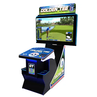 Golden Tee Golf Game - PGA TOUR Clubhouse Deluxe Edition - 2024 • $6599