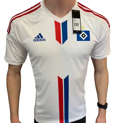 £25 • Buy Adidas Hamburger SV Football Shirt 2014 D88462 Deadstock Size 5 (DE) Only (Lrg)