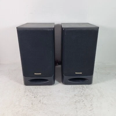 £34.99 • Buy Panasonic SB-CH33 3-Way Bookshelf Stereo Speakers, 6ohm, 80watts, Working 