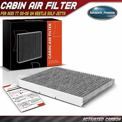 Activated Carbon Cabin Air Filter For Audi TT VW Beetle Golf Jetta Passat Cabrio • $15.99