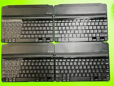 Lot Of 4 Logitech Ultrathin Keyboard Cover IPad 2 IPad 3rd 4th Generation HH • $50