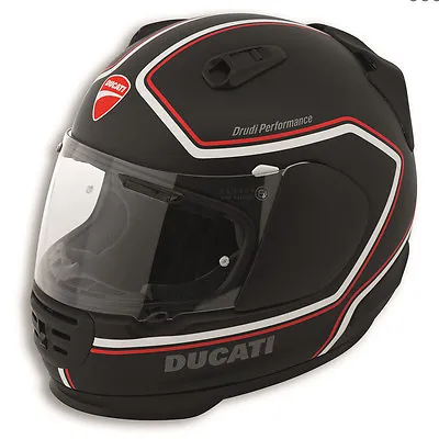 Ducati Arai Rebel Red Line Helmet Integral Helmet X-Schwarz Red Matt White New • $744.78