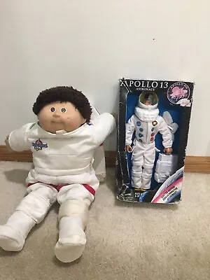 Lot Of 2 Cabbage Patch Kids Young Astronaut Boy Doll & Apollo 13 Doll USED • $46.99