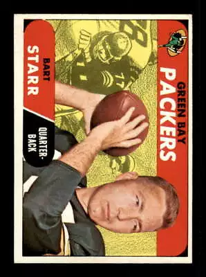 1968 Topps #1 Bart Starr EXMT/EXMT+ Packers 562979 • $68.25