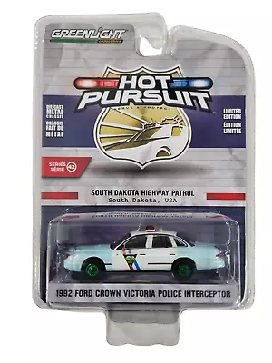 Green Machine 43000-B 1992 Crown Vic Police South Dakota HP Greenlight Chase • $27.04