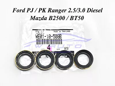 4 Genuine Cylinder Head Injector Oil Seal Fit Ford PJ PK Ranger Diesel Mazda BT • $54.40