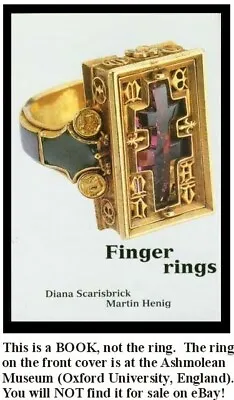 Ancient Finger Rings Ashmolean Egypt Rome Greece Celt Hittite Minoan Medieval • $249.99