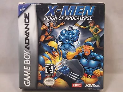 X-Men Reign Of Apocalypse (Game Boy Advance | GBA) Authentic BOX ONLY • $64.99