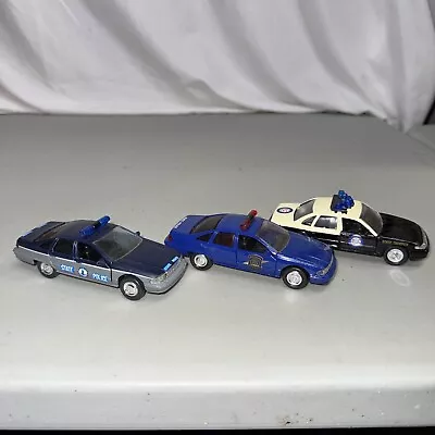 Road Champs Police 1/43 Lot Of 3 Michigan Virginia Florida State Police Patrol • $11.24