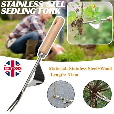 Manual Garden Hand Weeder Weed Remover Puller Farmland Manual Digging Tool • £5.65