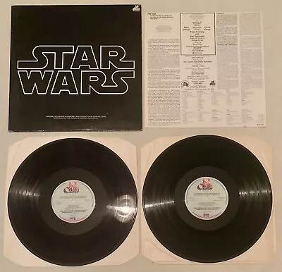 STAR WARS John Williams & The London Symphony Orchestra UK 1977 2 X LP EX/VG+ • £14.99