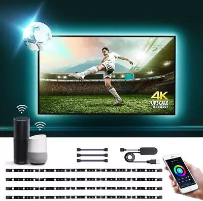 £19.57 • Buy Smart LED TV Backlights, Led Strip Lights 2M For TV 32-65 Inch Lepro