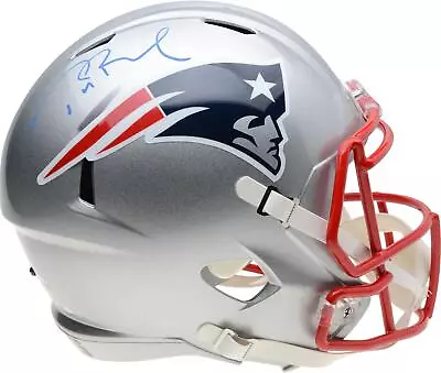 Tom Brady New England Patriots Signed   Replica Helmet (Signed In Blue Paint) • $2199.99