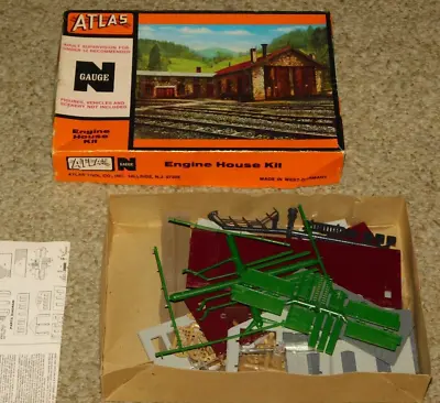 Vintage N Gauge Scale Engine House Model Kit Train Scenery Building #2881 • $23.95