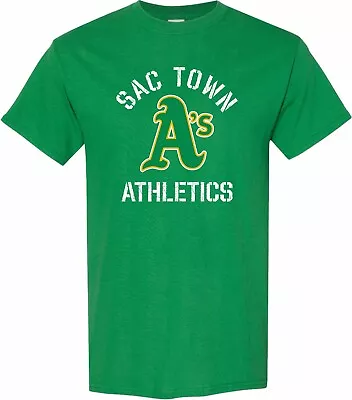 Sac Town A's Sacramento As Athletics T-SHIRT THE ORIGINAL S-5XL • $16.99