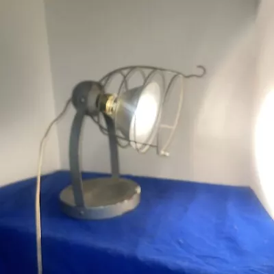 Vintage BRETFORD Mid Century Industrial Bird Cage Heat /Sun Lamp Light Working • $22.80