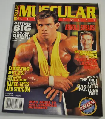 £16.11 • Buy Muscular Development Magazine June 1993, Arnold Schwarzenegger - 052323JENON-49