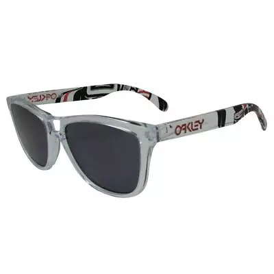 Oakley 24-338 Frogskins Danny Kass Polished Clear Grey Rare Collector Sunglasses • $163.09