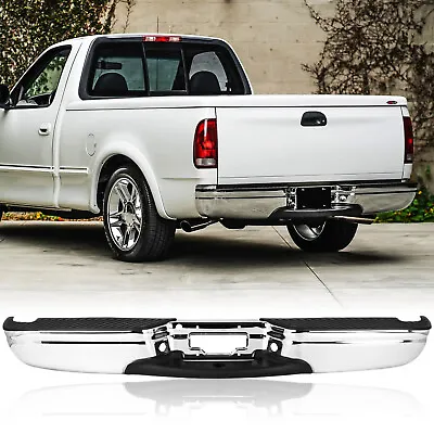 Rear Bumper Step Bumper Chrome For 97-03 Ford F-150 Styleside 97-03 & 97-99 F250 • $242.99