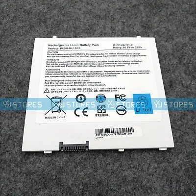 PA3884U PA3884U-1BRS 23Wh Battery For Toshiba AT100 AT105 AT300 WT310 Tablet PC • $28.75