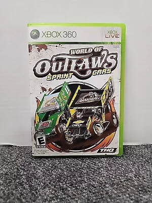 World Of Outlaws: Sprint Cars (Microsoft Xbox 360) CIB With Manual Tested • $12.99