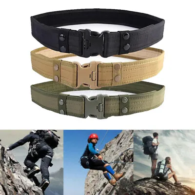£9.11 • Buy Tactical Combat 2  Utility Nylon Duty Belts Military Police Security Waistband