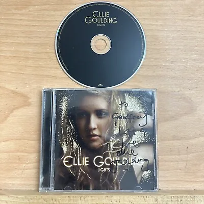 Lights By Ellie Goulding (CD 2010) SIGNED BY ELLIE GOULDING • $16.15
